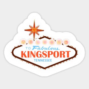 Welcome to Kingsport Sticker